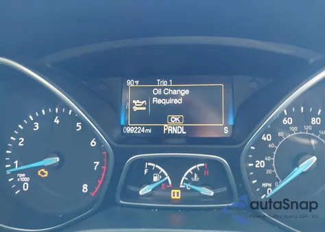 2018 Ford Focus Se из США, поврежденный, VIN 1FADP3F27JL204873